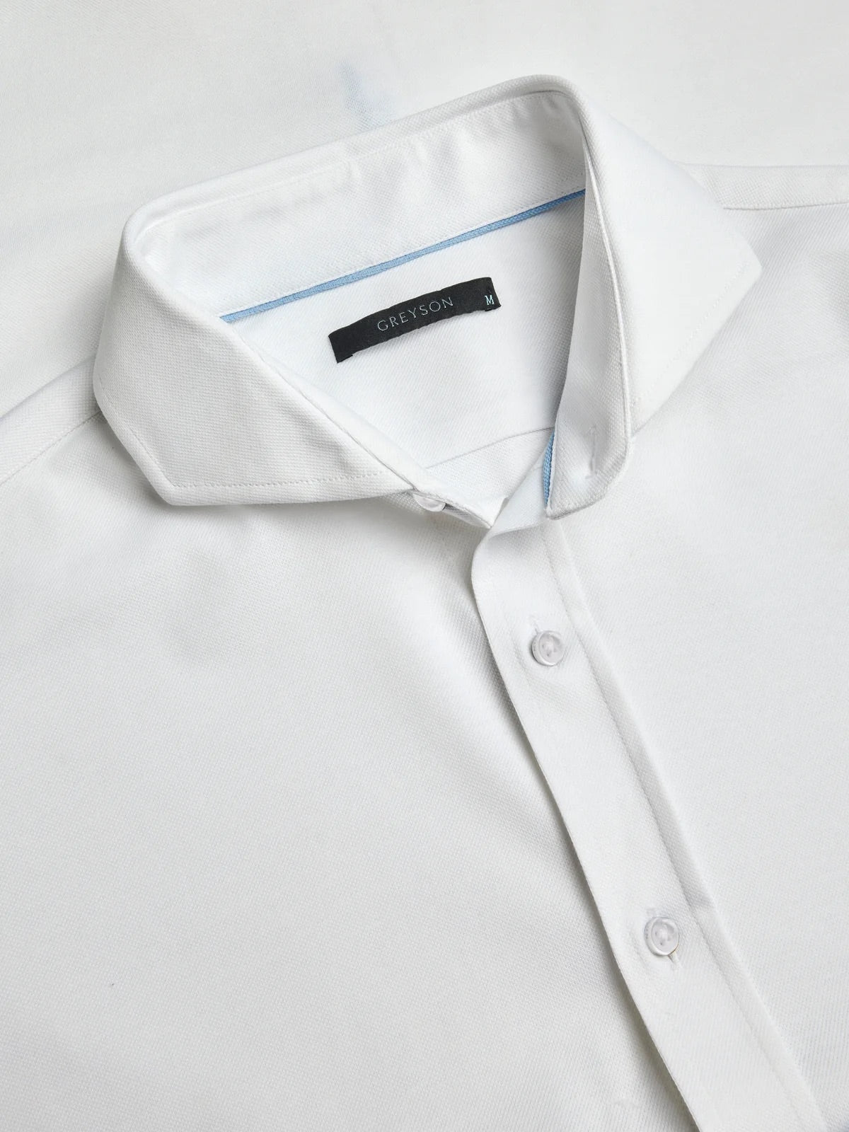 Omaha Pique Dress Shirt Arctic Greyson Clothiers 