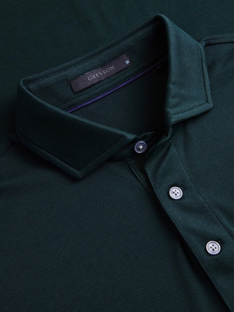 Omaha Long Sleeve Polo Jesper Greyson Clothiers Collar