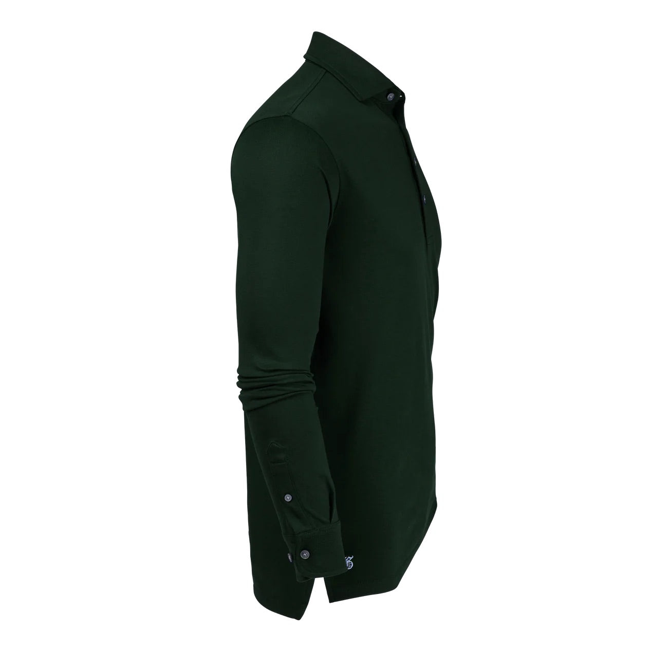 Omaha Long Sleeve Polo Jesper Greyson Clothiers Side