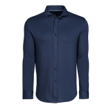 Omaha Pique Dress Shirt - Maltese Blue | Greyson Clothiers