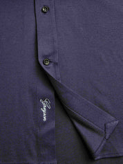 Omaha Pique Dress Shirt Maltese Blue Greyson Clothiers