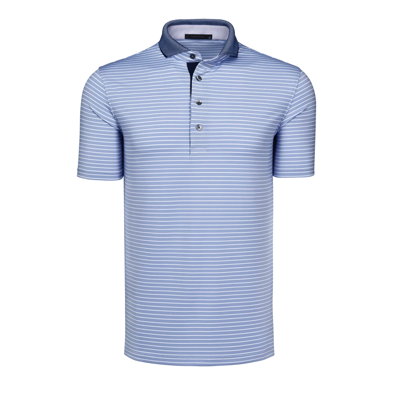 Orion Short Sleeve Polo Valley/Arctic Greyson Clothiers front