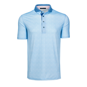 Packline Short Sleeve Polo Wolf Blue Greyson Clothiers