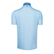 Packline Short Sleeve Polo Wolf Blue Greyson Clothiers