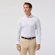 Passion Purple Multi Diamond Leeward Dress Shirt Mizzen+Main