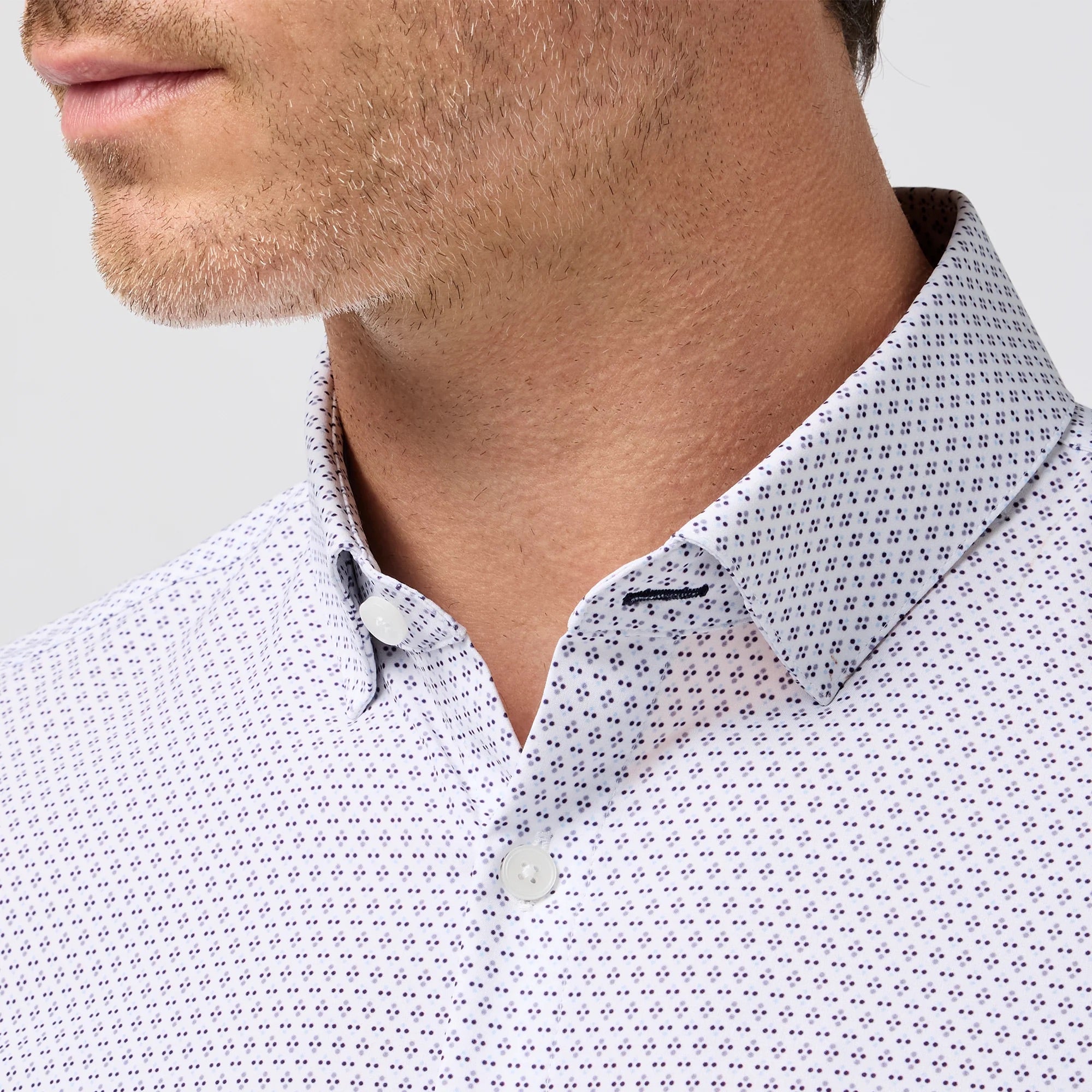 Passion Purple Multi Diamond Leeward Dress Shirt Mizzen+Main