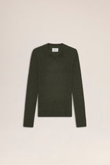 Paul Merino Wool Polo - Dark Army | NN.07