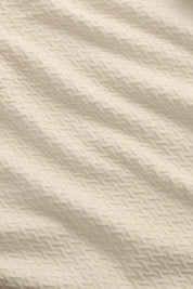 Paul Textured Stitch Polo - Ivory NN.07