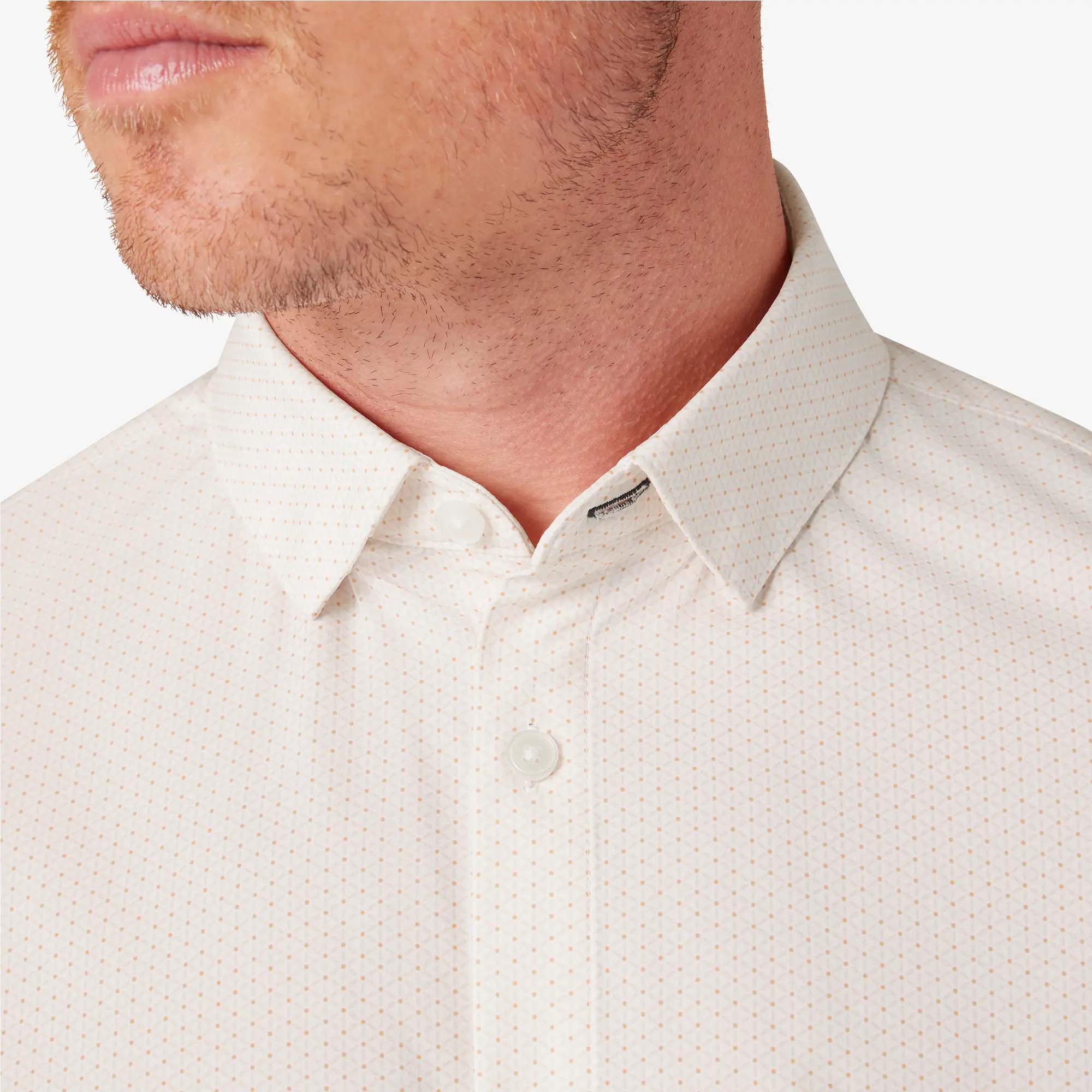 Peach Triangle Short Sleeve Shirt MIzzen and Main 