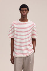Pedro Crepe Tee - Chili Glow | NN.07