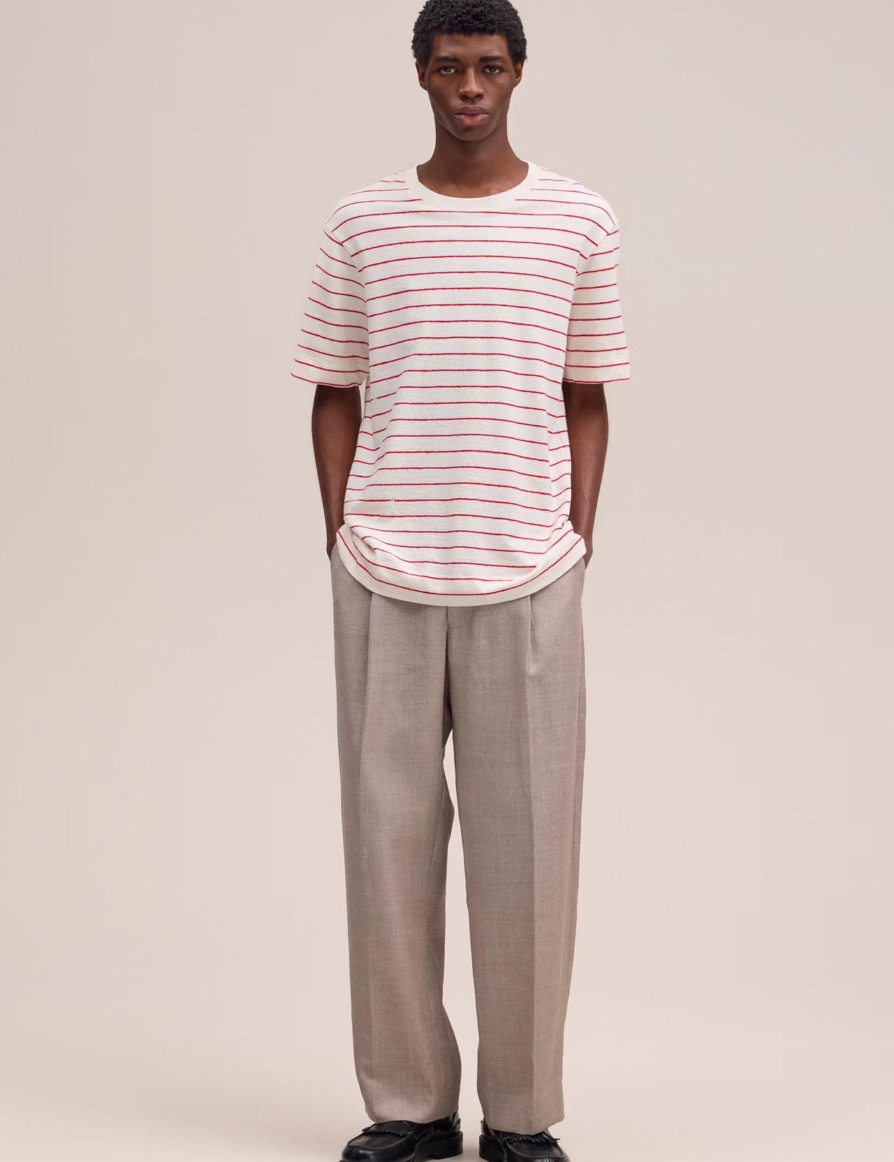 Pedro Crepe Tee Chili Glow NN.07