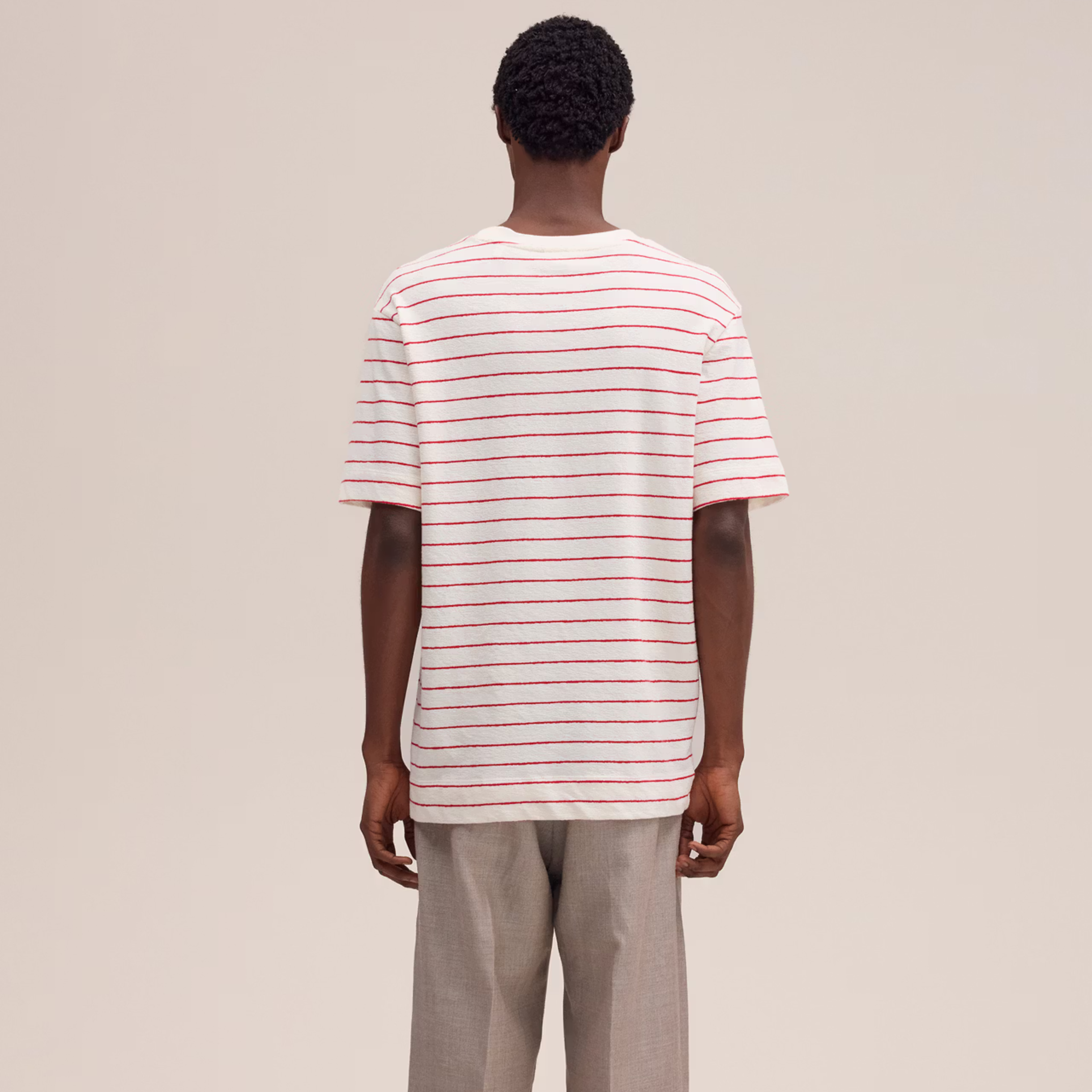 Pedro Crepe Tee Chili Glow NN.07