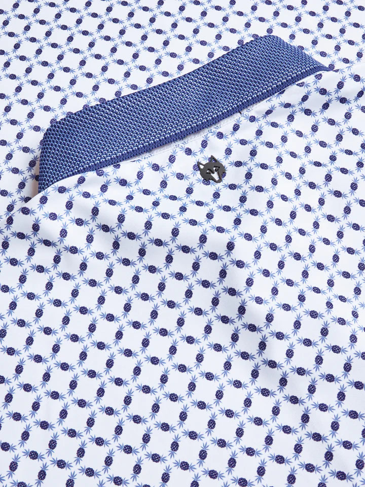 Pineapple Express Polo - Arctic | Greyson Clothiers