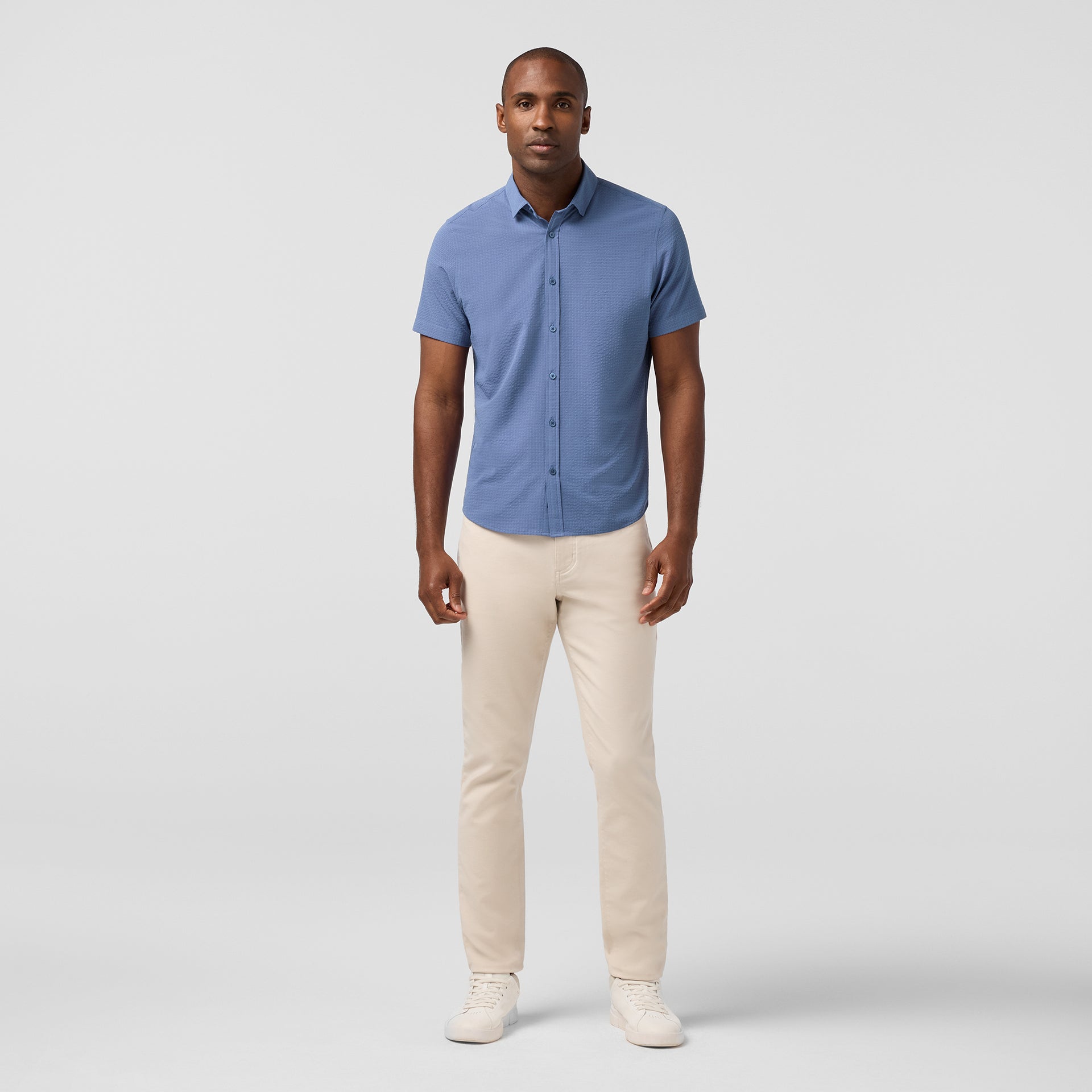 Porter Short Sleeve Coastal Fjord Mizzen+Main