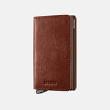 Premium Slimwallet+ Basco - Whiskey | Secrid