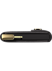 Premium Miniwallet Emboss Diamond Black Secrid Wallets Bottom