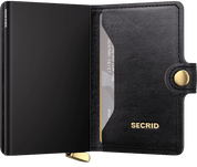 Premium Miniwallet Emboss Diamond Black Secrid Wallets Cardholder