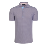 Quogue Short Sleeve Polo - Arctic/Nightshade  | Greyson Clothiers