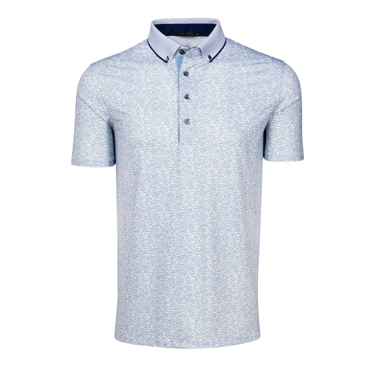 Range Short Sleeve Polo Arctic Greyson Clothiers Front