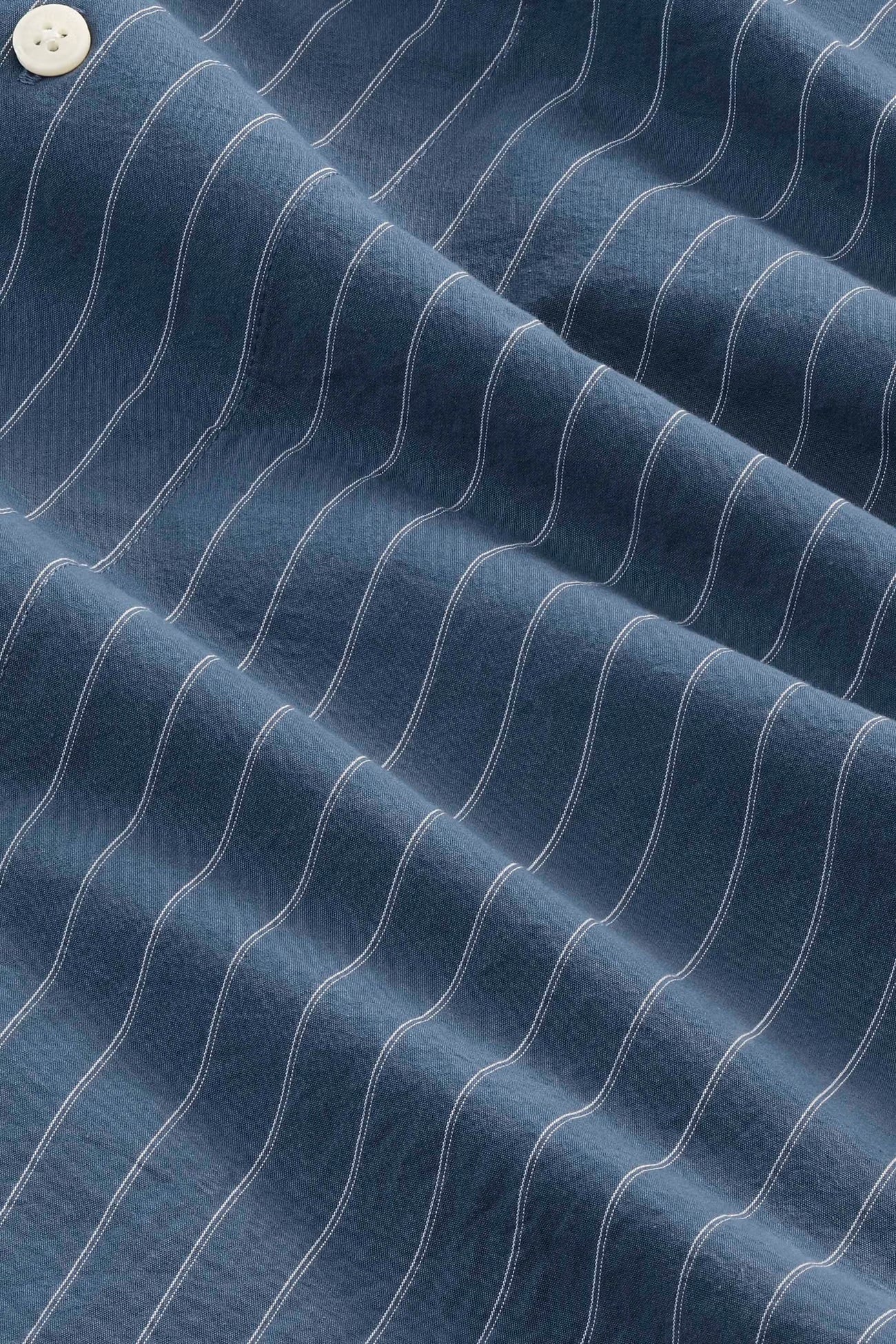 Reed Relaxed fit organic cotton Overshirt in Blue Stone by NN.07