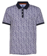 Navy White Polo | Montechiaro