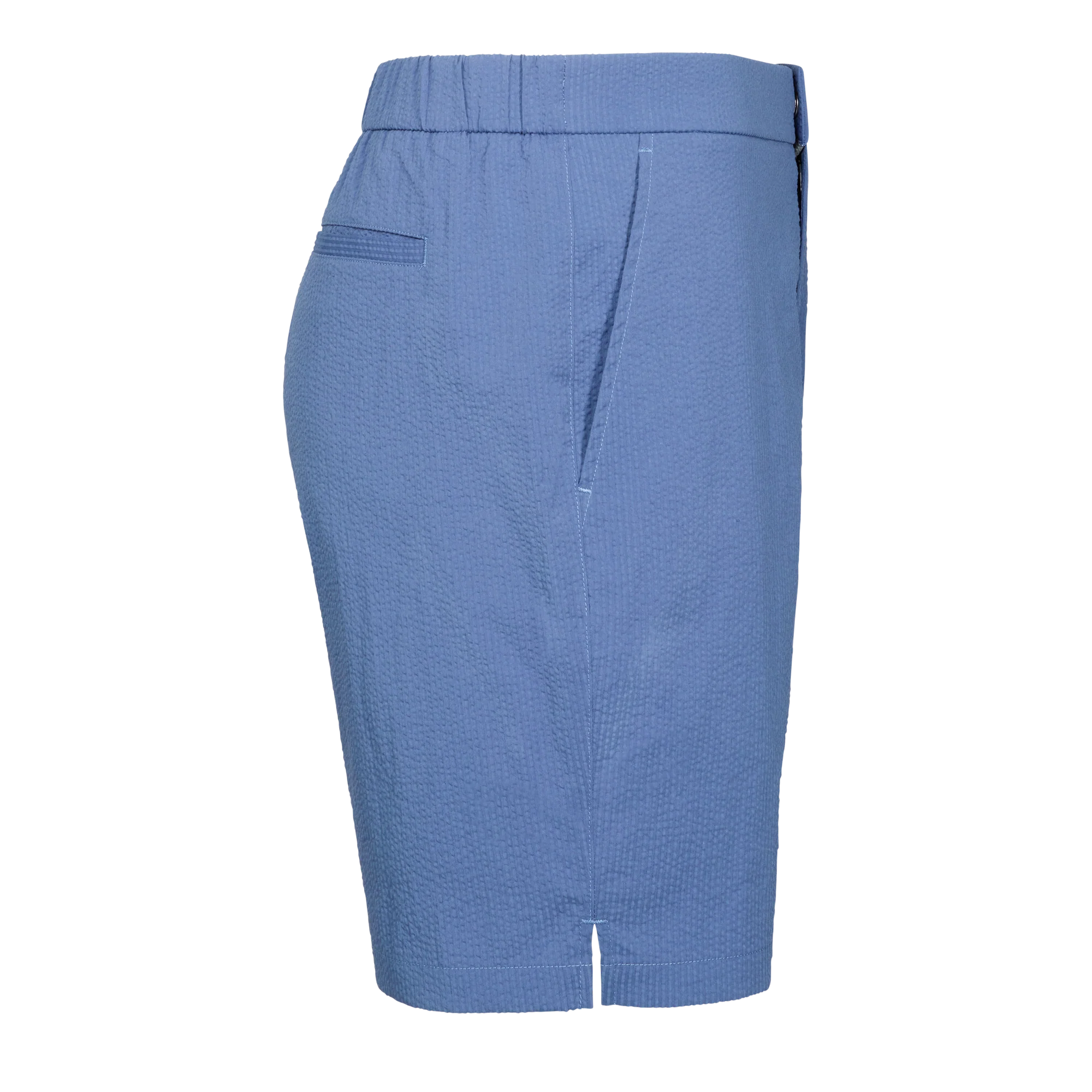 Rhodes Seersucker Short Light Falcon Greyson Clothiers