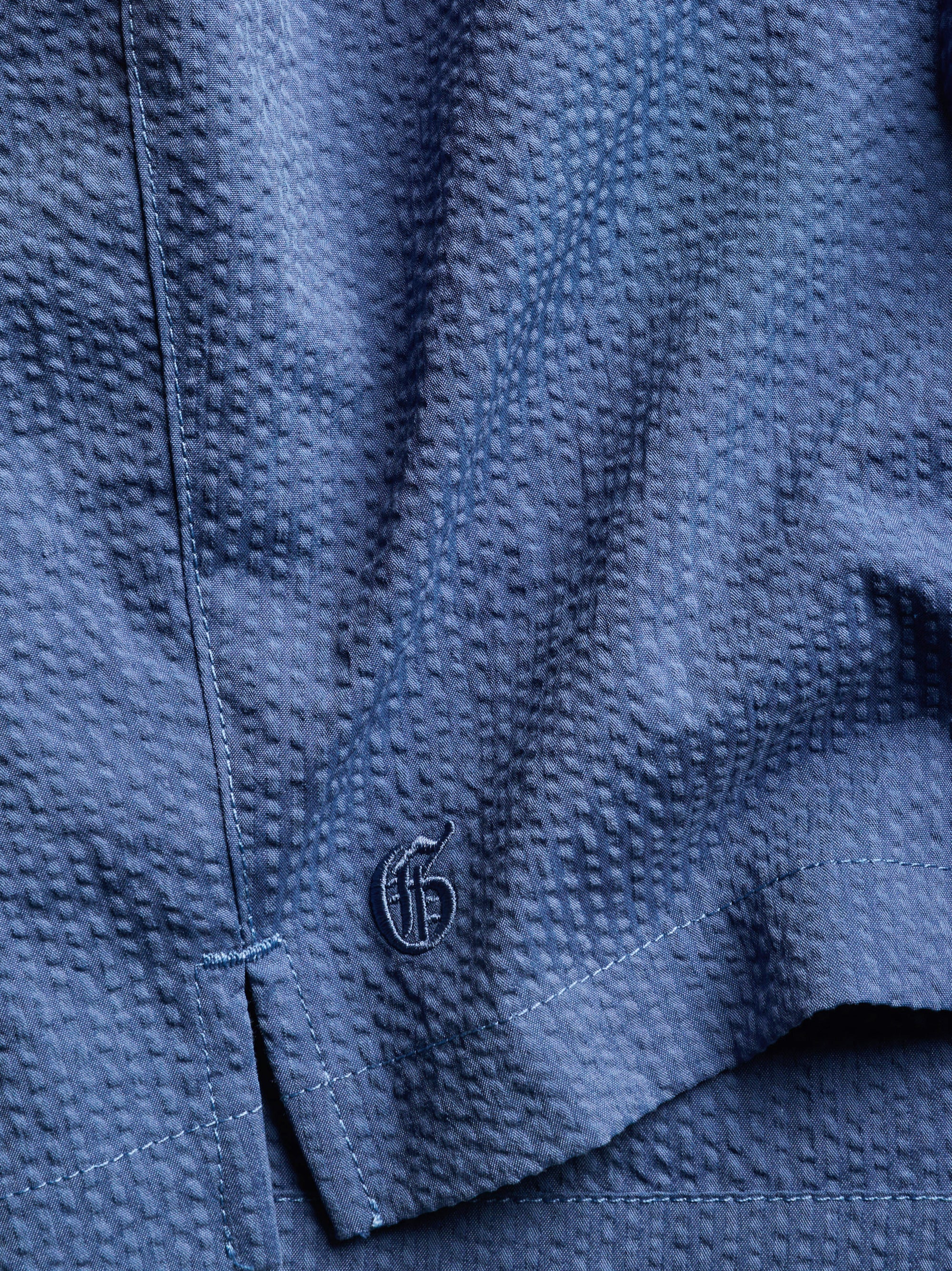 Rhodes Seersucker Short Light Falcon Greyson Clothiers