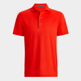 Rib Gusset Tech Pique Polo - Poppy | G/FORE