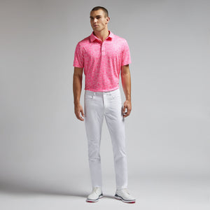 Garden Tech Jersey Polo - Knock Out Pink