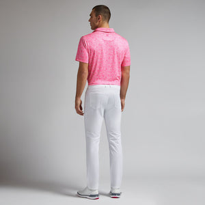 Garden Tech Jersey Polo - Knock Out Pink