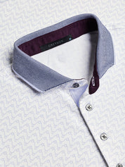 Rogue River Short Sleeve Polo - Arctic  | Greyson Clothiers