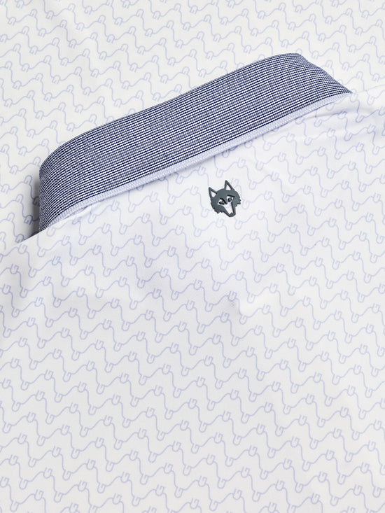 Rogue River Short Sleeve Polo - Arctic  | Greyson Clothiers