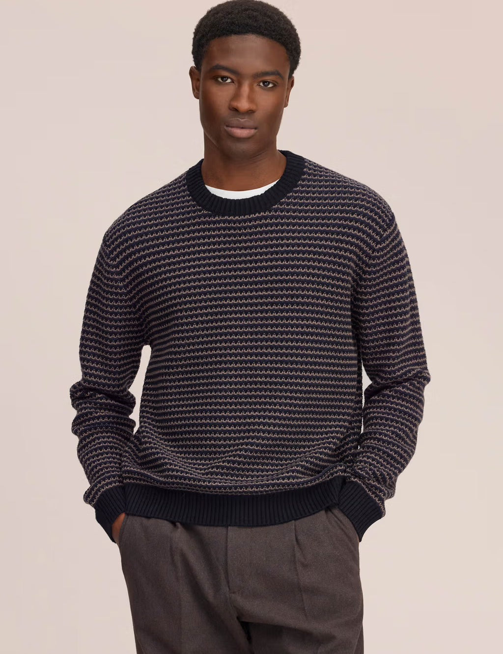 Russel Texture Stitch Sweater NN.07 