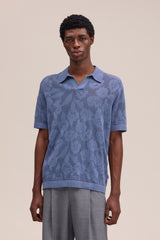 Ryan Organic Cotton Polo - Stone Blue | NN.07