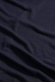 Ryan Knitted Linen Blend Polo - Navy | NN.07