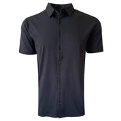 Short Sleeve Button Front Shirt GeorgRoth Black