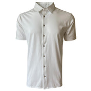 Short Sleeve Button Front Shirt GeorgRoth White