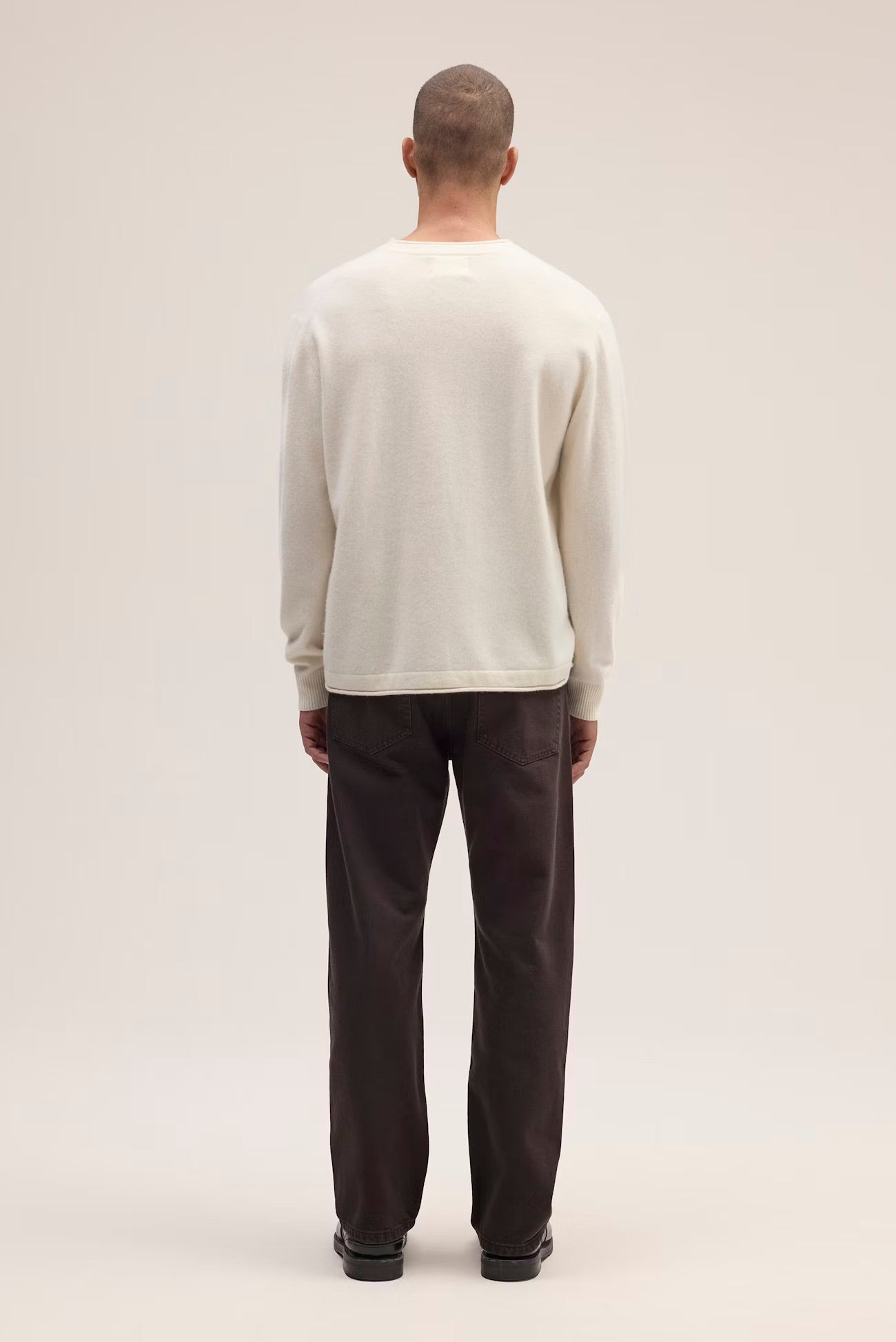 Sammy Wool Sweater in Ivory by NN.07