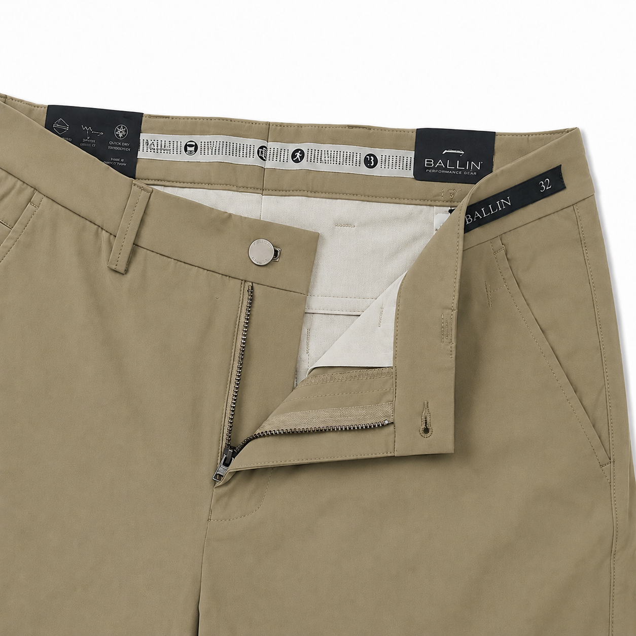 Sand Techno Ultimate Short 9" - Drummond Fit | Ballin