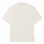 Sannino Crochet Camp Shirt Cream 