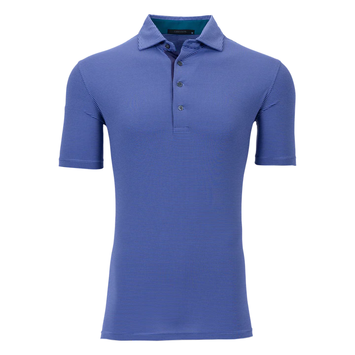 Saranac Polo - Iz Blue | Greyson Clothiers