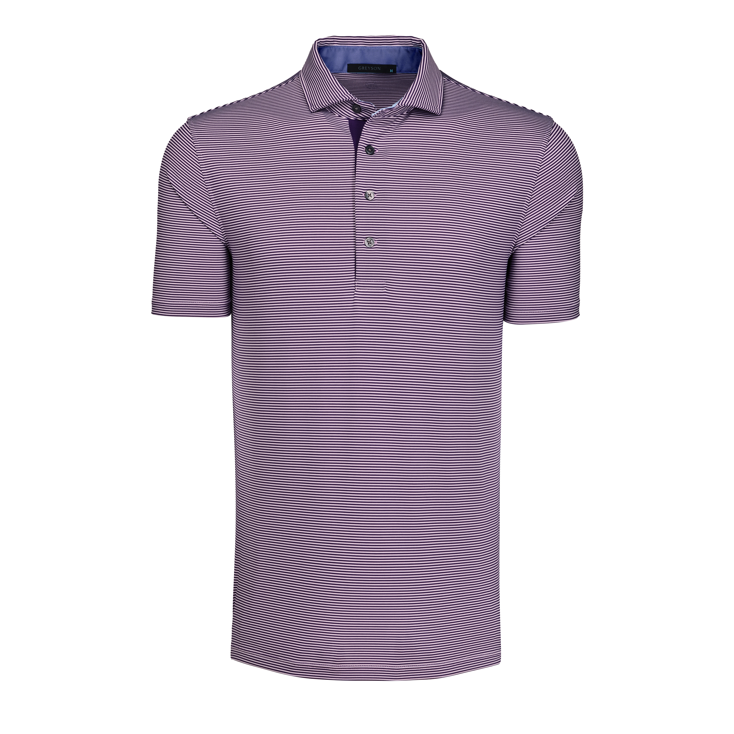Saranac Short Sleeve Polo - Wolvesbane/Falcon | Greyson Clothiers
