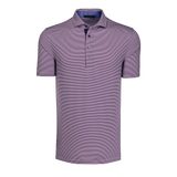 Saranac Short Sleeve Polo - Wolvesbane/Falcon | Greyson Clothiers