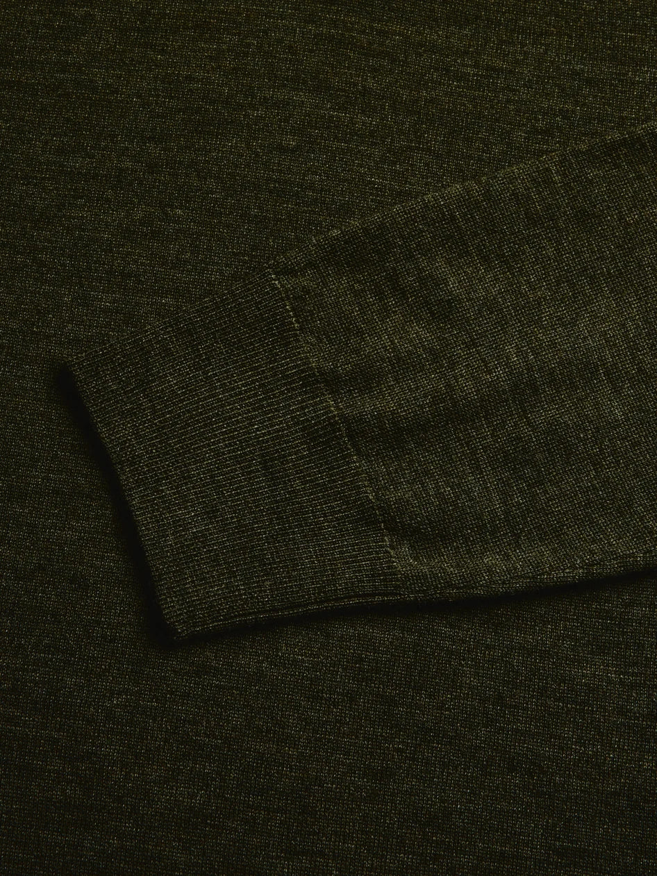 Saratoga Long Sleeve Sweater Polo Midnight Camp Greyson Clothiers