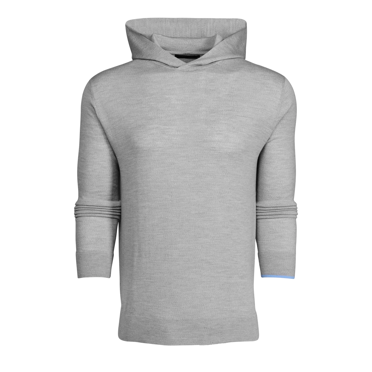 Saratoga Sweater Hoodie Light Grey Heather Greyson Clothiers