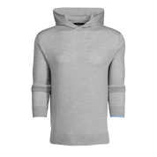 Saratoga Sweater Hoodie Light Grey Heather Greyson Clothiers