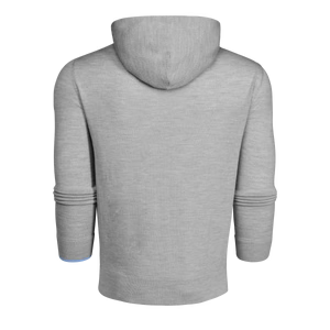 Saratoga Sweater Hoodie Light Grey Heather Greyson Clothiers