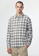 Deon Flannel Shirt - Creme Check | NN.07