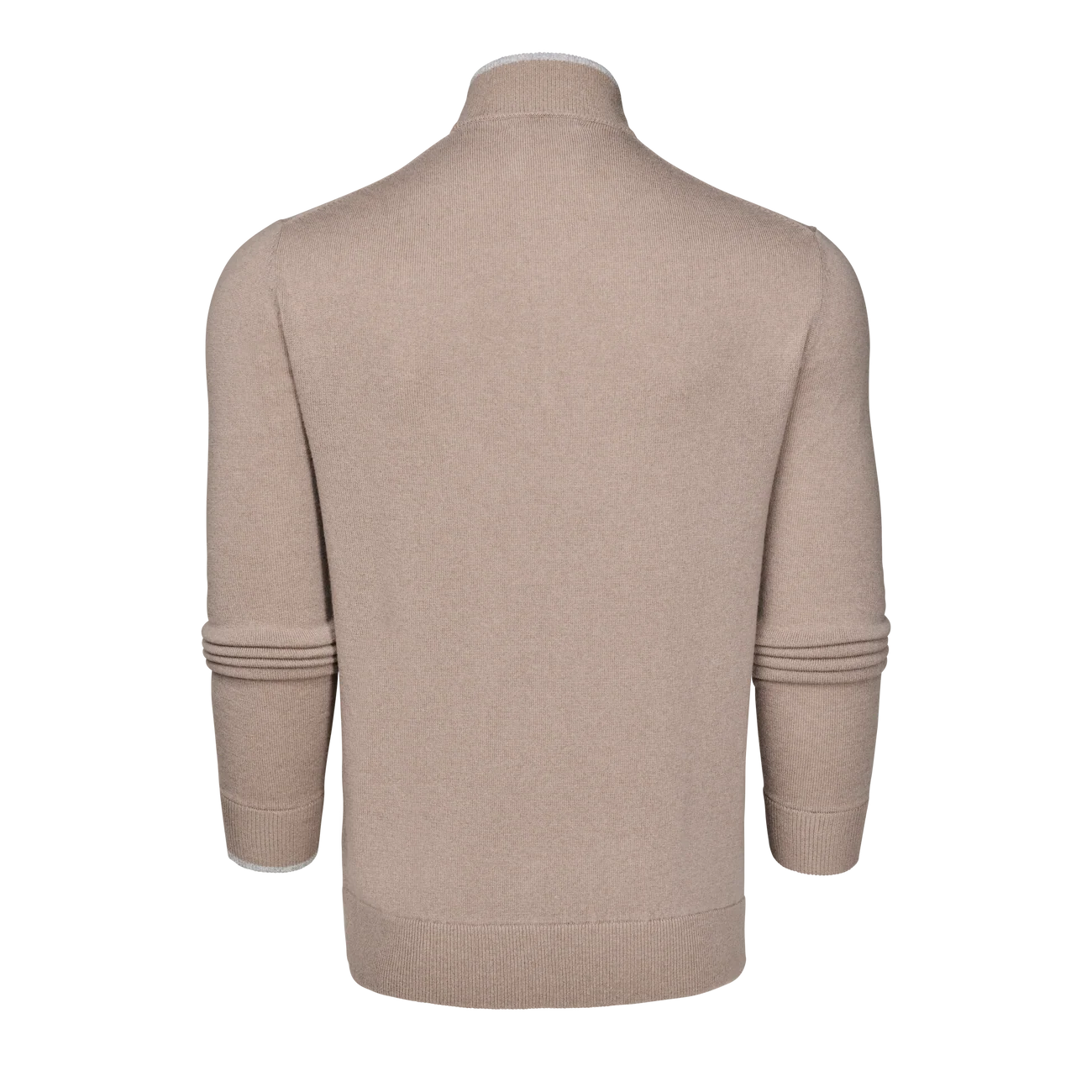 Sebonack Quarter-Zip Sweater Cobblestone Greyson Clothiers back