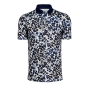 Shadow Bloom Short Sleeve Polo Arctic Greyson Clothiers
